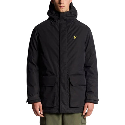 Lyle & Scott Black Polyester Parka JK2320V for Men