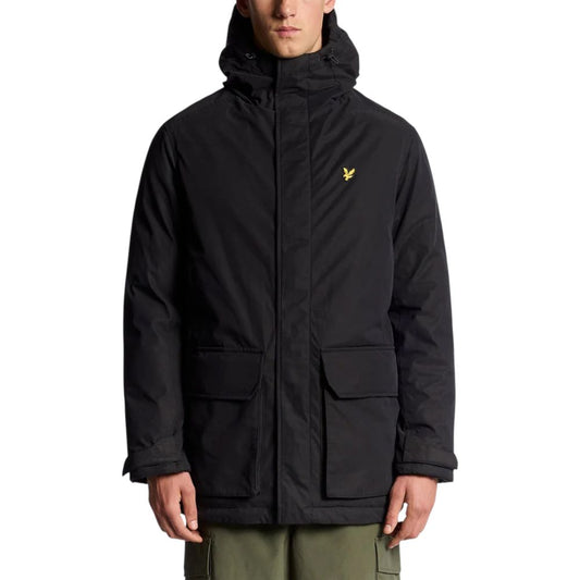 Lyle & Scott Black Polyester Parka JK2320V for Men