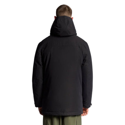 Lyle & Scott Black Polyester Parka JK2320V for Men