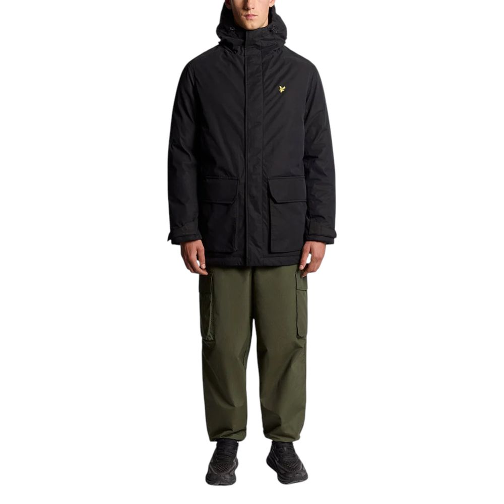 Lyle & Scott Black Polyester Parka JK2320V for Men