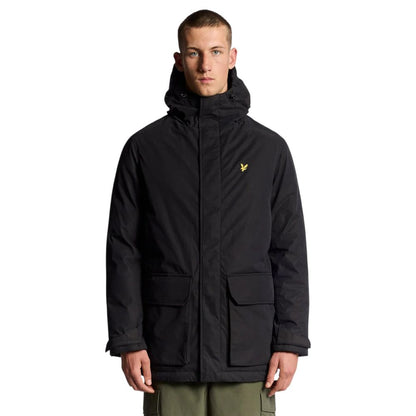 Lyle & Scott Black Polyester Parka JK2320V for Men