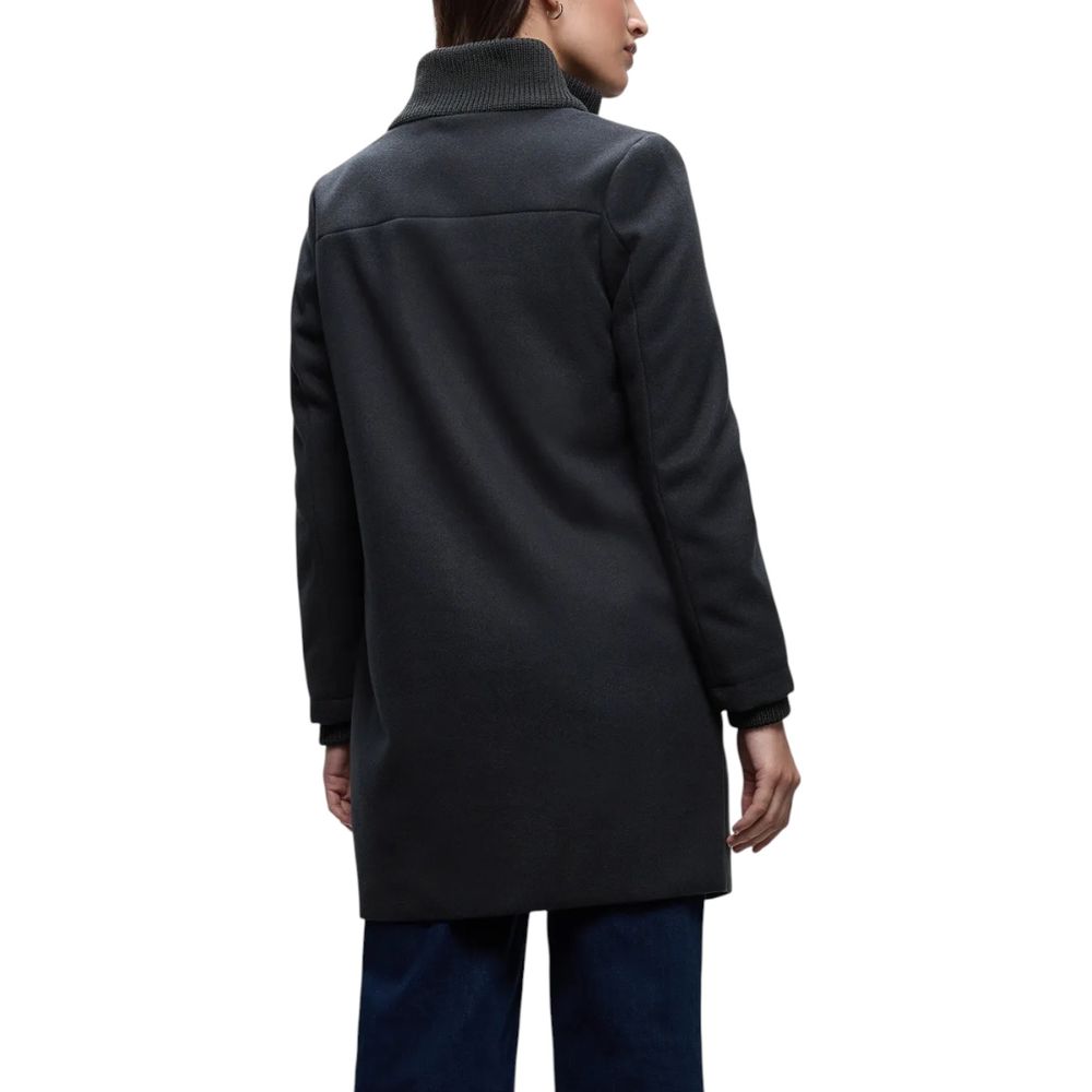 Street One Blue Polyester Teddy Coat Model 202112