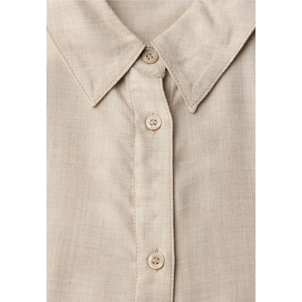 Street One Beige Viscose Blouse - Effortless Elegance for Every Occasion