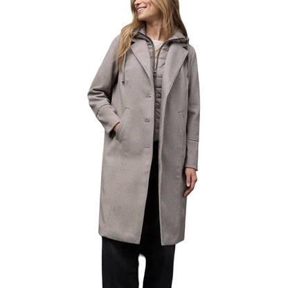 Street One Beige Polyester Coat - Versatile Autumn-Winter Outerwear