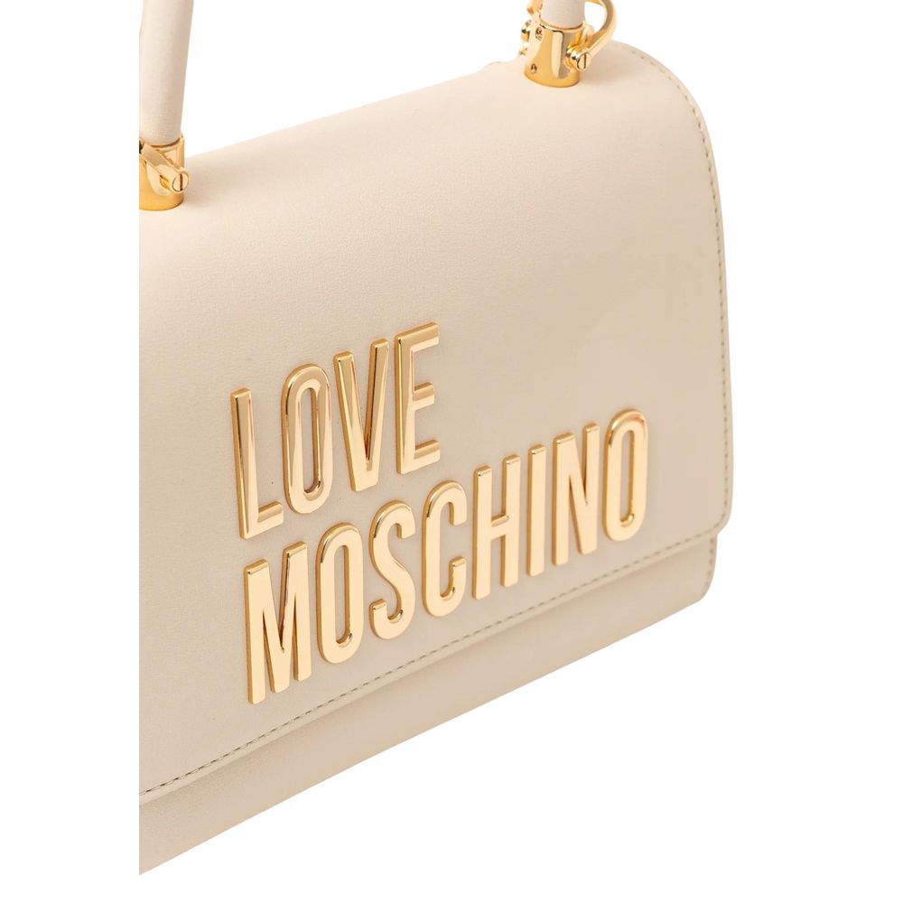 Love Moschino Beige Polyethylene Handbag JC4024PP1