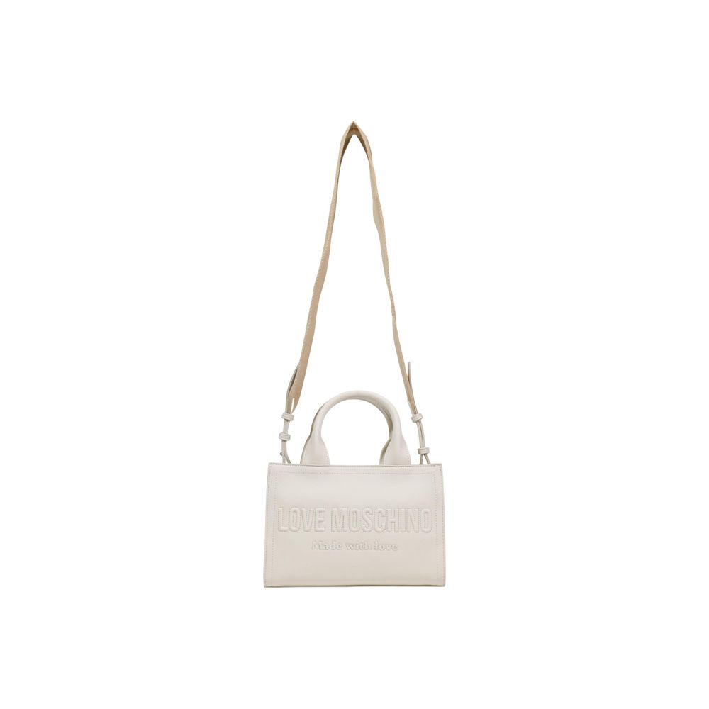 Love Moschino Beige Polyethylene Handbag JC4044PP1