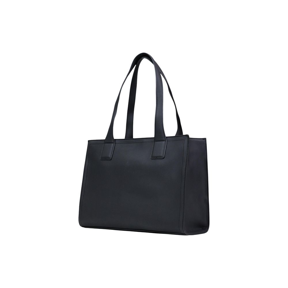 Love Moschino Black Faux Leather Handbag