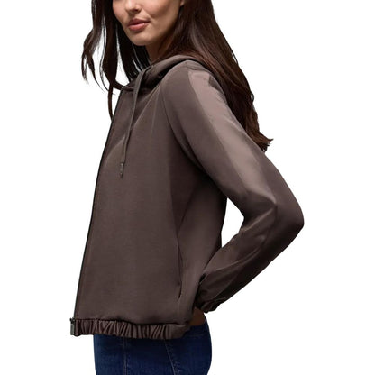 Street One Brown Modal Hoodie - Urban Chic Meets Comfort