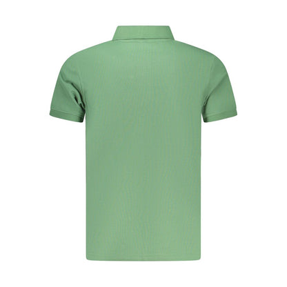 Timberland Verde Cotton Men Polo Shirt