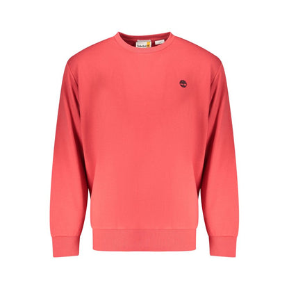 Timberland Red Cotton Men Sweatshirt