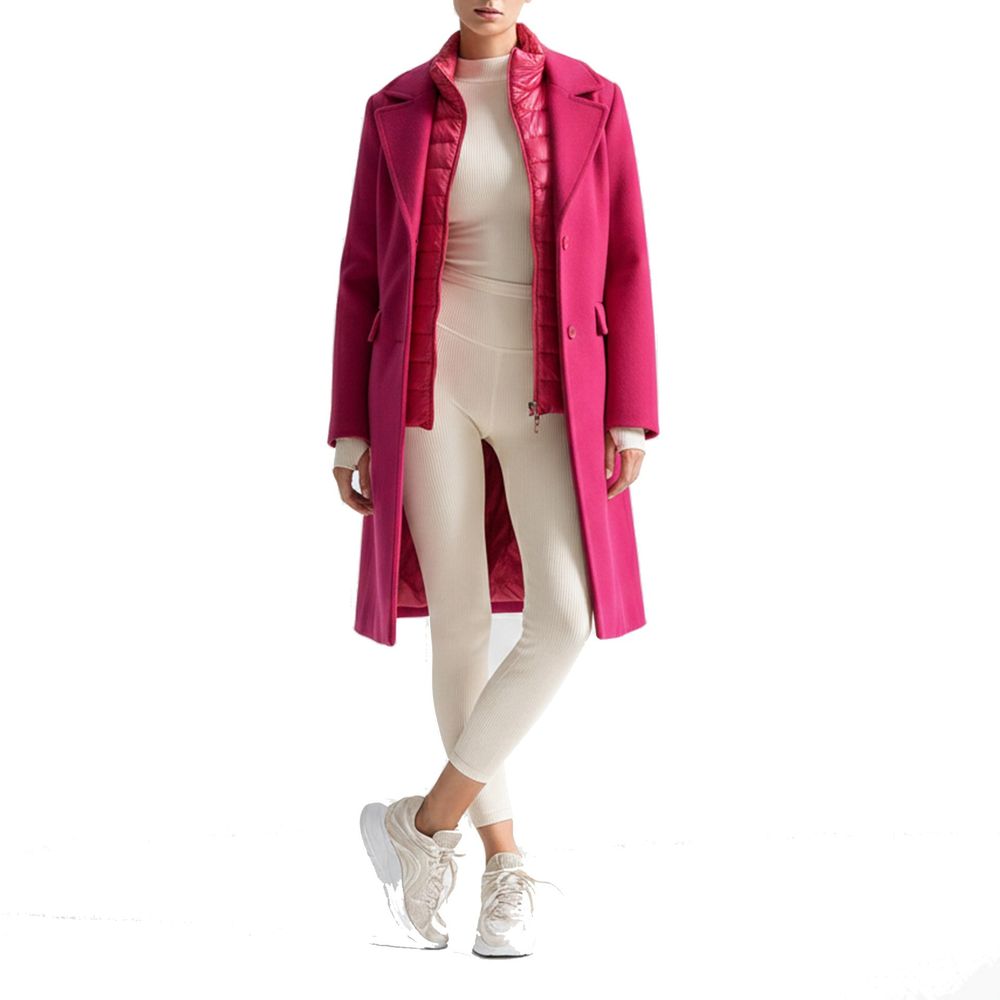 Herno Multicolor Cashmere Coat for Women