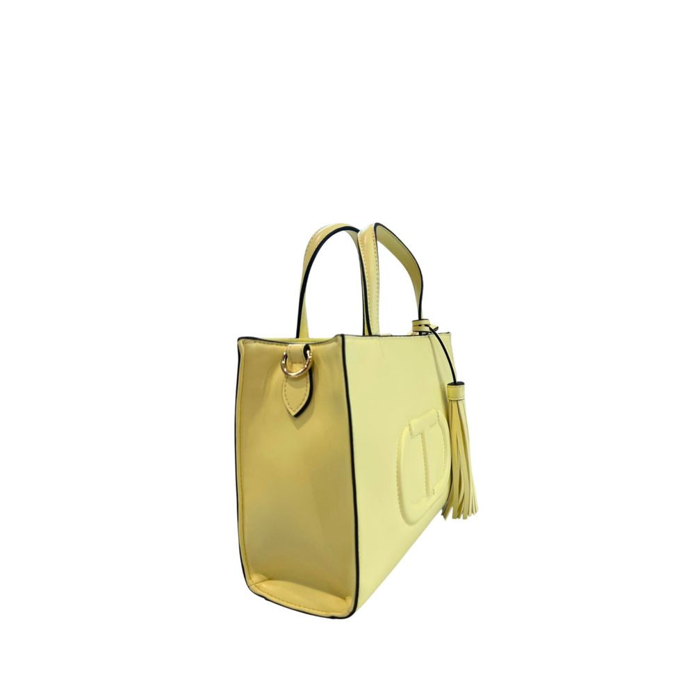 Twinset Bicolor Polyethylene Shoulder Bag