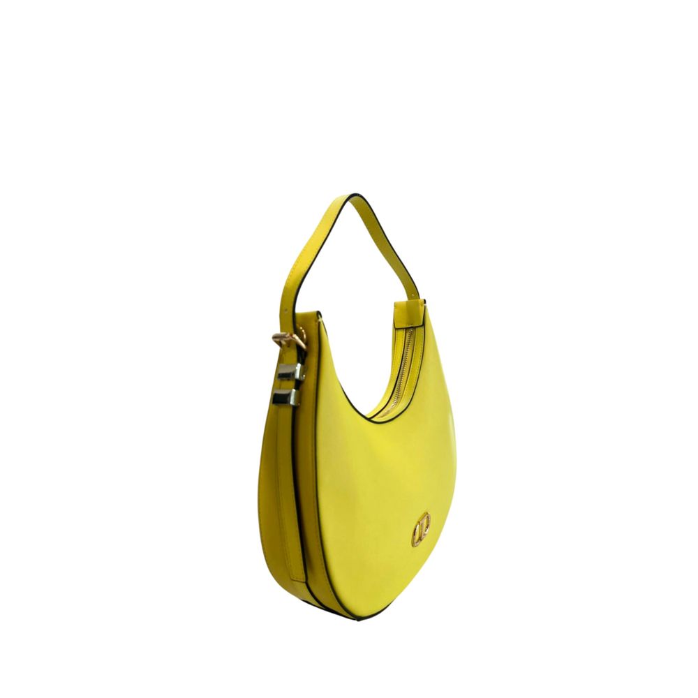 Twinset Bicolor Polyethylene Clutch Bag