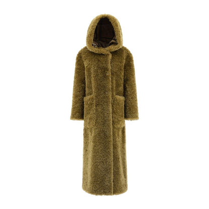 Herno Bicolor Polyester Coat for Women