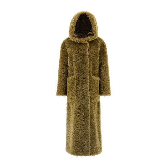 Herno Bicolor Polyester Coat for Women