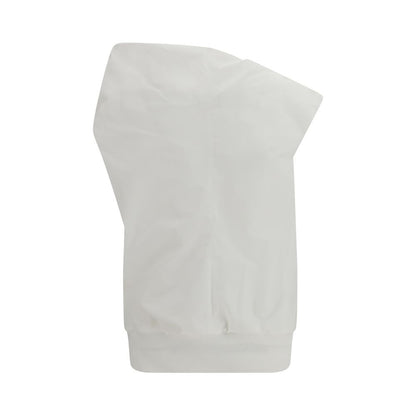 Sacai White Polyester Sweatshirt - Poplin Pullover