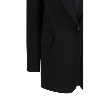 Max Mara Black Triacetate Blazer - Bosco Blazer