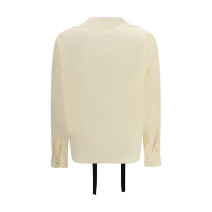 Max Mara Beige Silk Blouse - Timeless Elegance