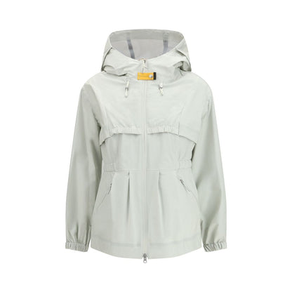 Parajumpers Uneri White Polyamide Shell Jacket