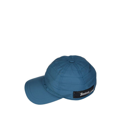 Herno Blue Cotton Cap for Men