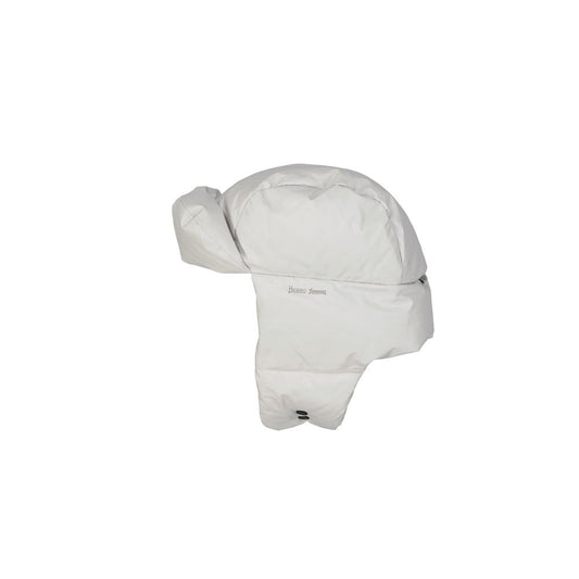 Herno White Padded Trapper Hat