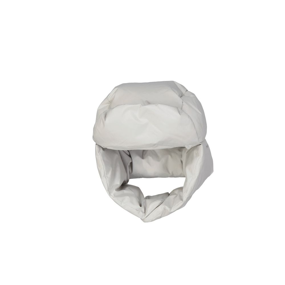 Herno White Padded Trapper Hat