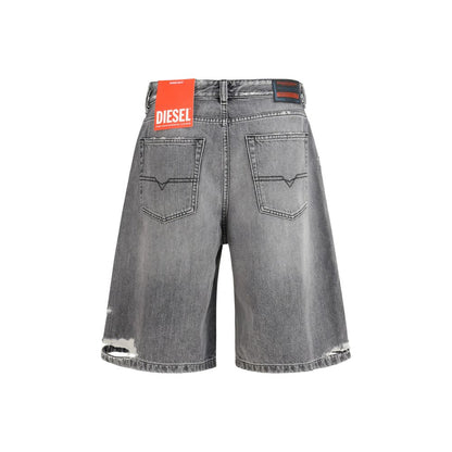 De-Sire-Short Bermuda by Diesel - Gray Cotton