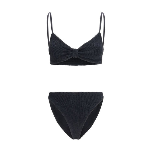 Hunza G Black Polyamide Bikini - The Alicia Swimsuit