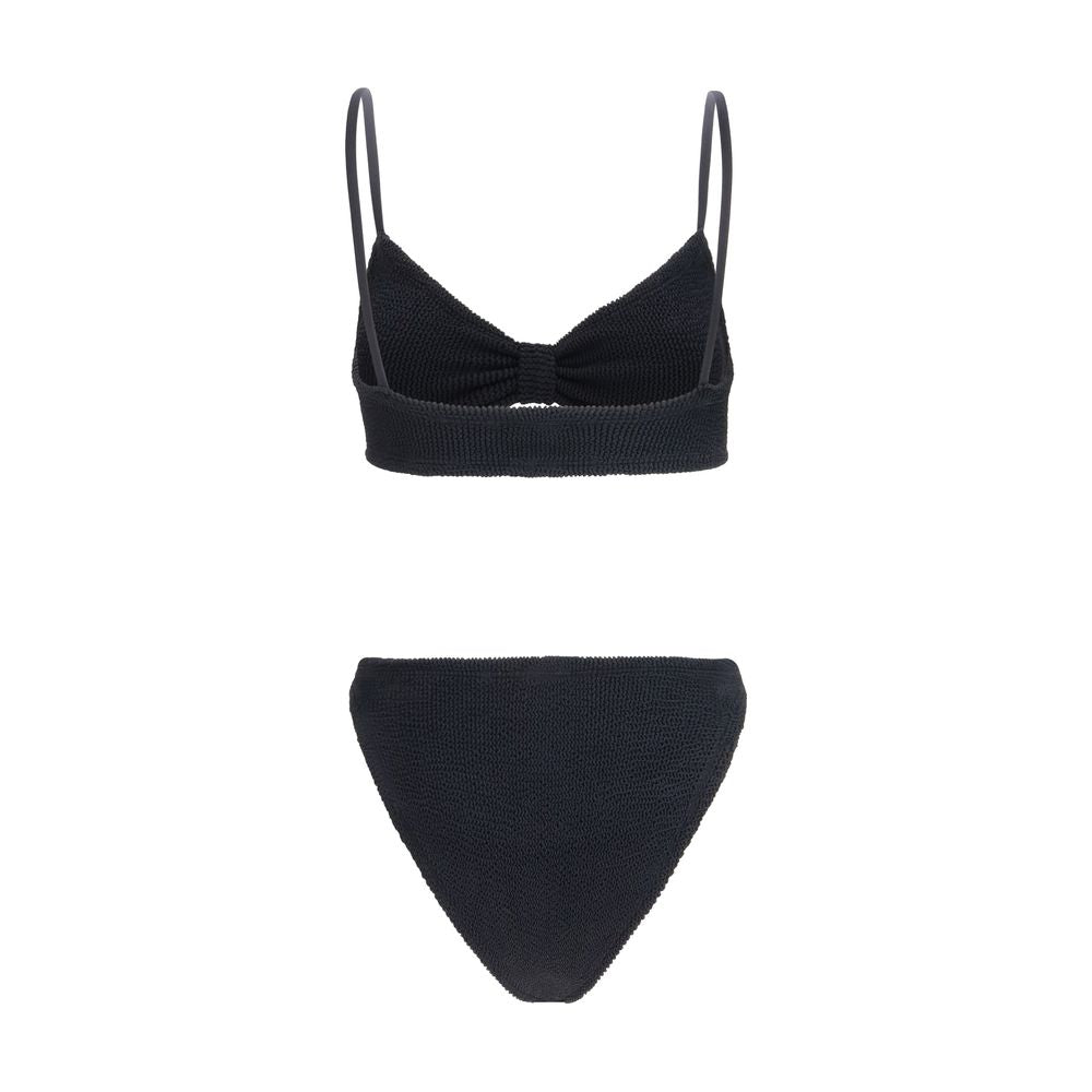 Hunza G Black Polyamide Bikini - The Alicia Swimsuit