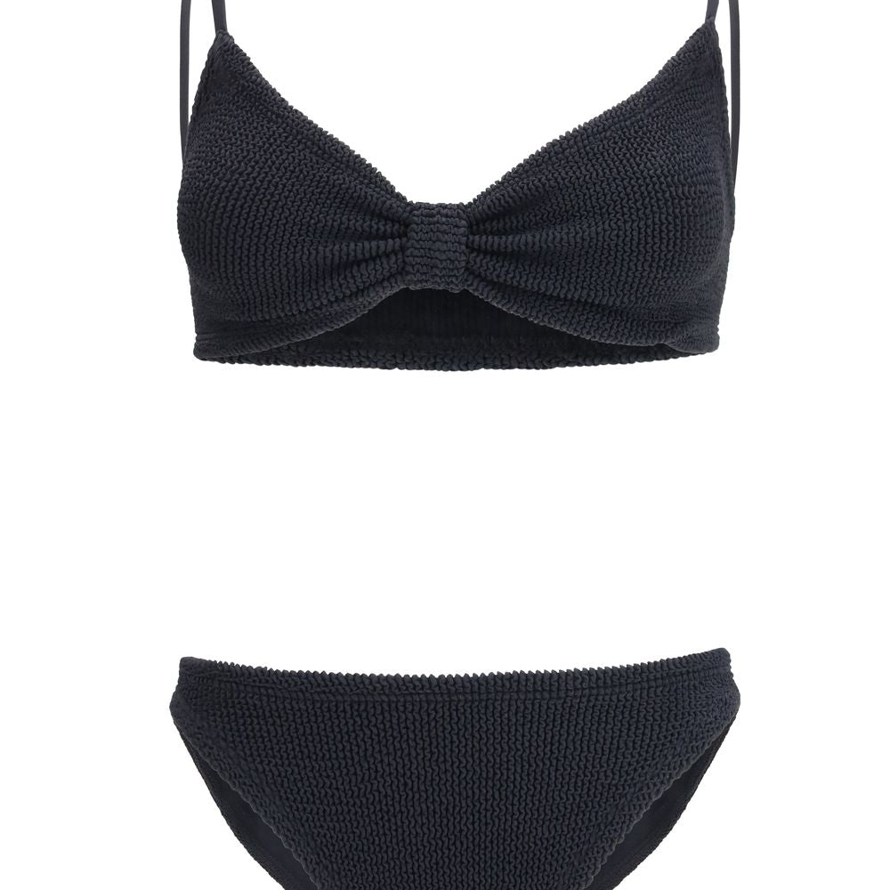 Hunza G Black Polyamide Bikini - The Alicia Swimsuit