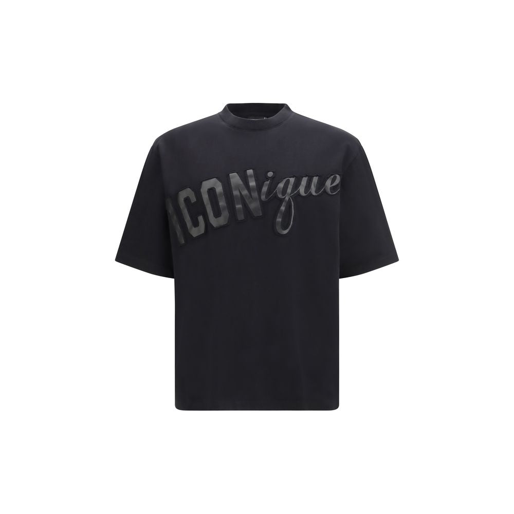 Dsquared² Black Cotton T-Shirt - Iconique