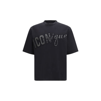 Dsquared² Black Cotton T-Shirt - Iconique