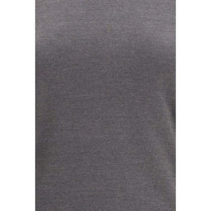 Brunello Cucinelli Gray Cashmere Top