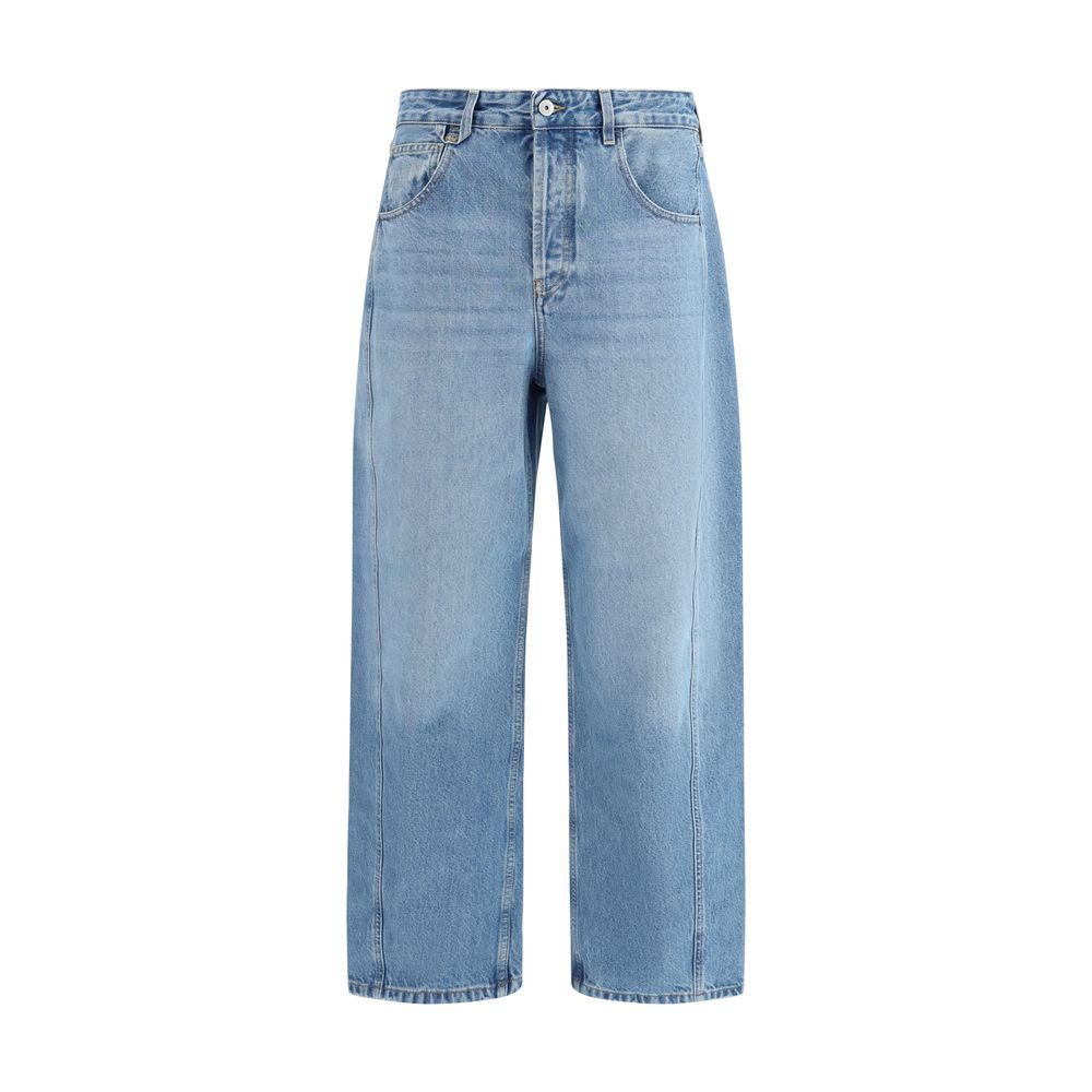 Jacquemus De-Nimes Blue Polyester Jeans