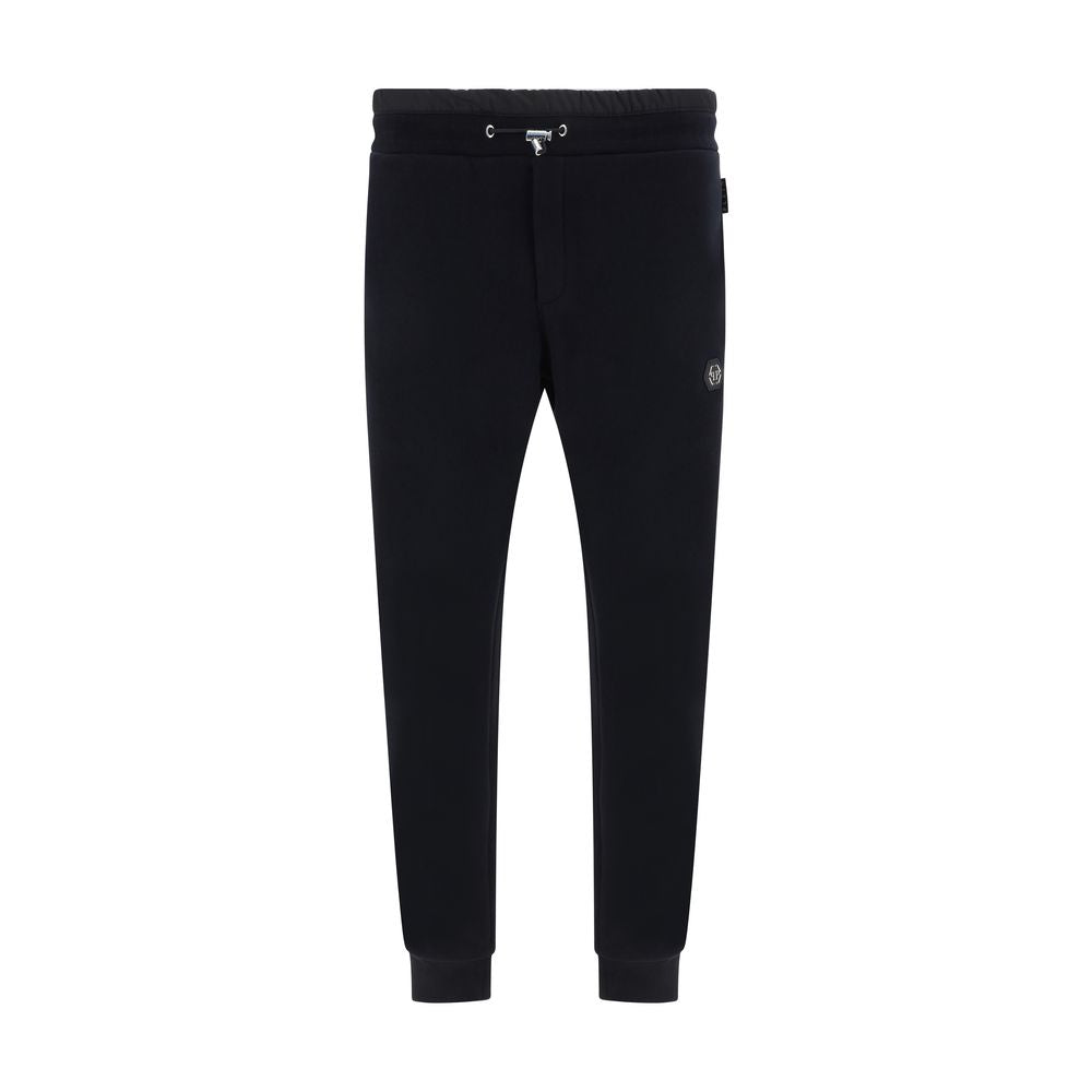 Philipp Plein Black Cotton Joggers