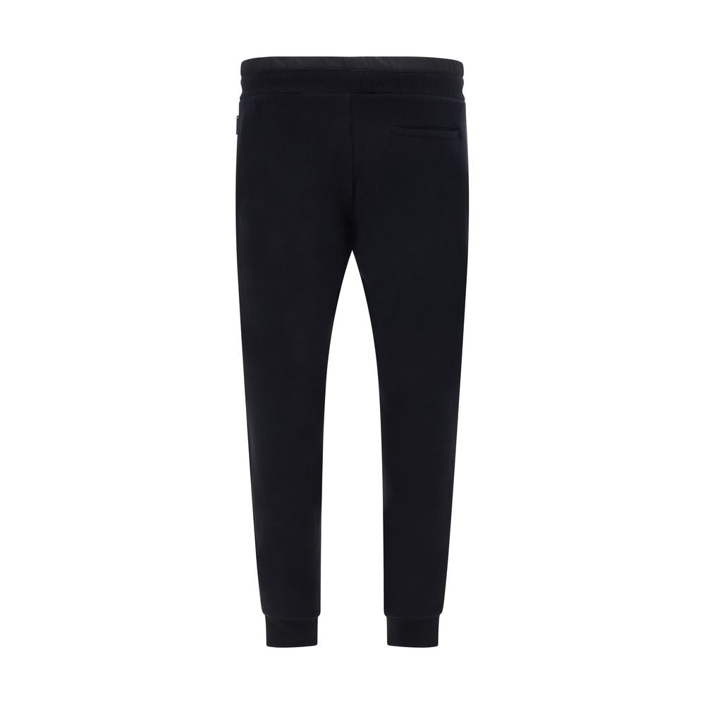 Philipp Plein Black Cotton Joggers