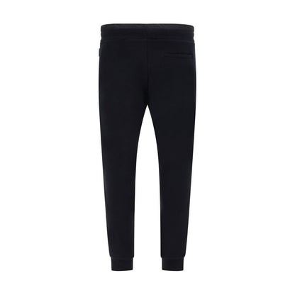 Philipp Plein Black Cotton Joggers