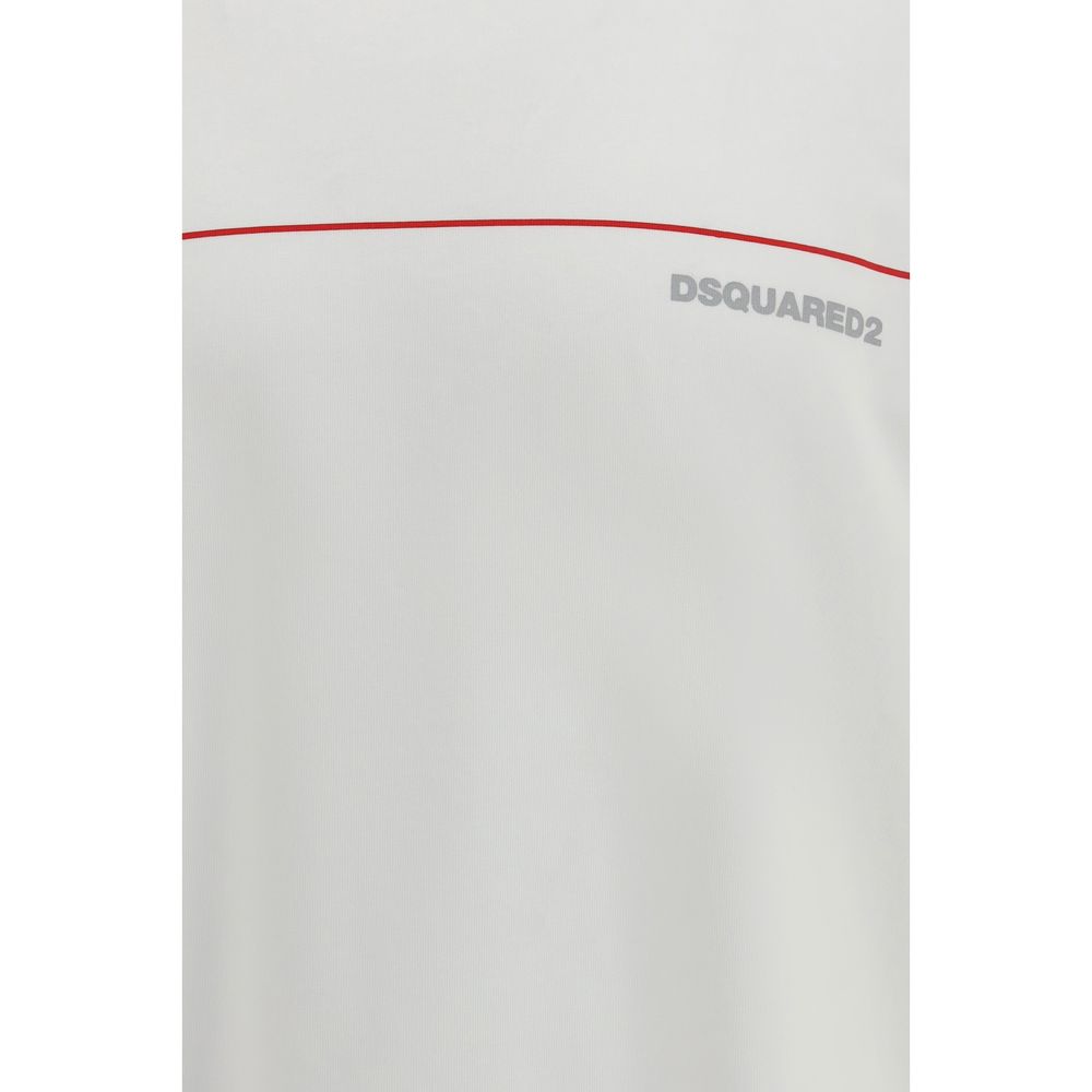 Dsquared² White Cotton T-Shirt - Essential Minimalist Style