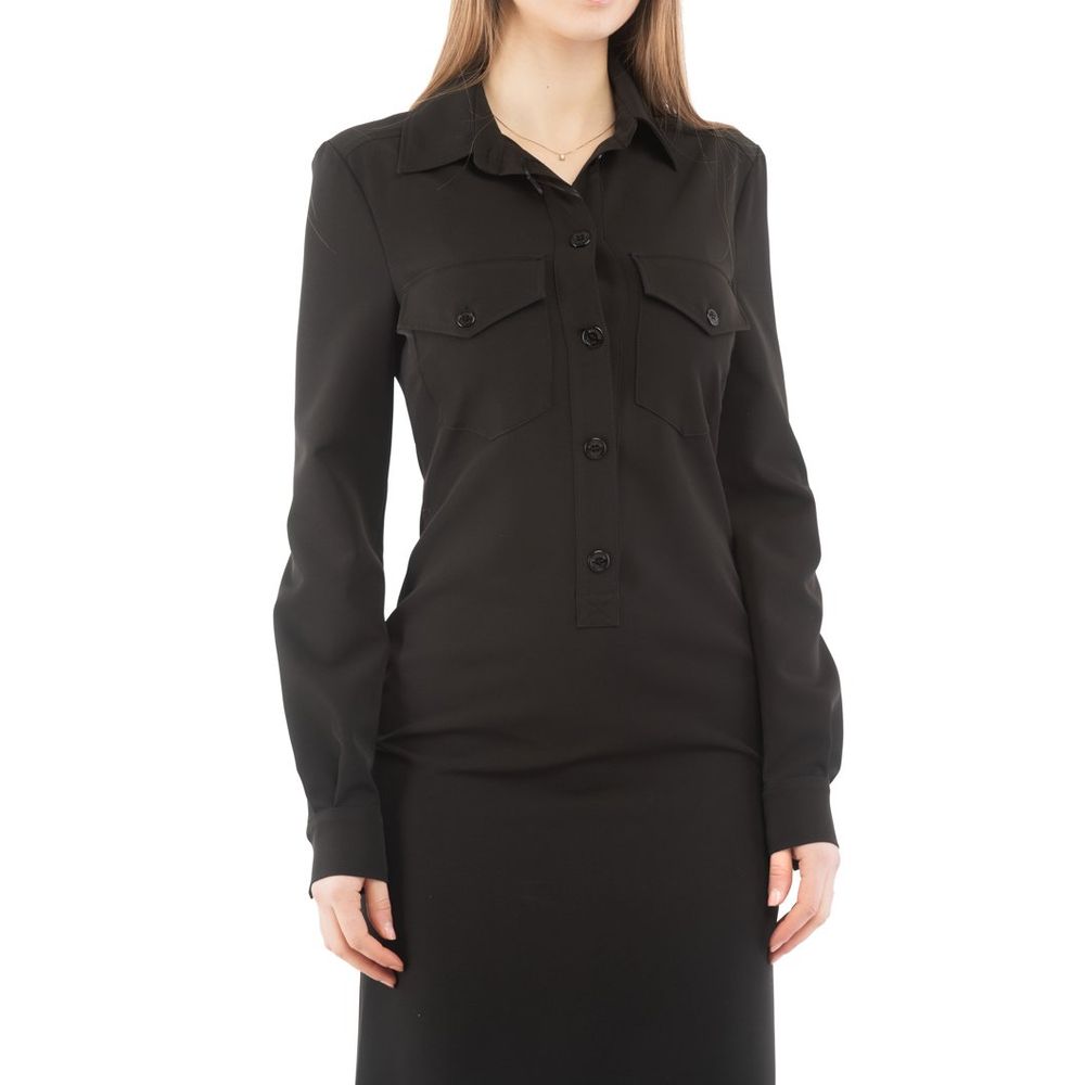 Moschino Black Polyester Casual Dress - IT40