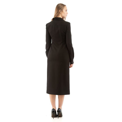 Moschino Black Polyester Casual Dress - IT40