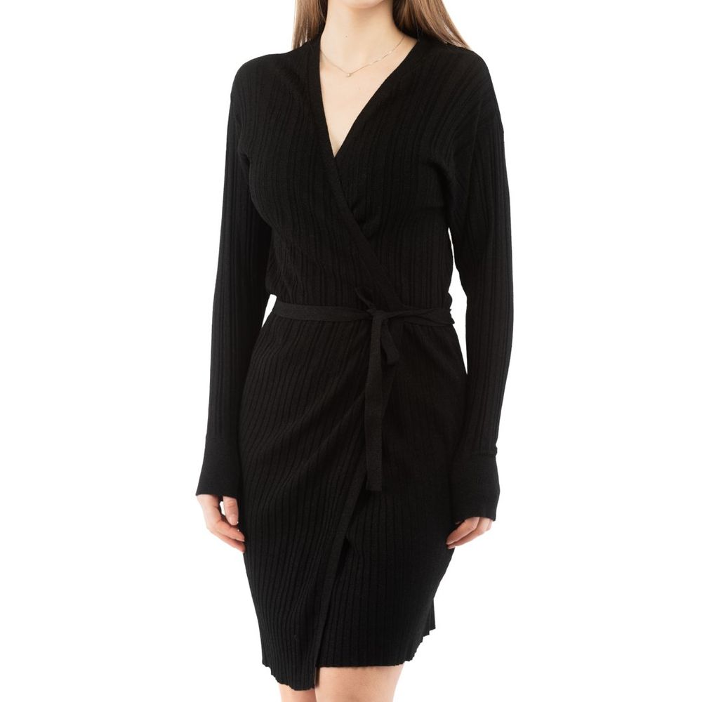 Moschino Black Viscose Casual Dress - Women's Size S