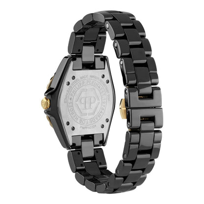 Philipp Plein Black Ceramic Dress Watch: A Bold Statement of Luxury
