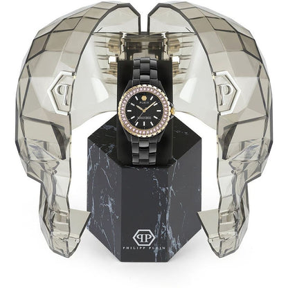 Philipp Plein Black Ceramic Dress Watch: A Bold Statement of Luxury