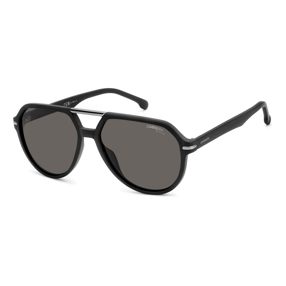 Carrera Men's Sunglasses – Brown Plastic Frame, Green Lenses