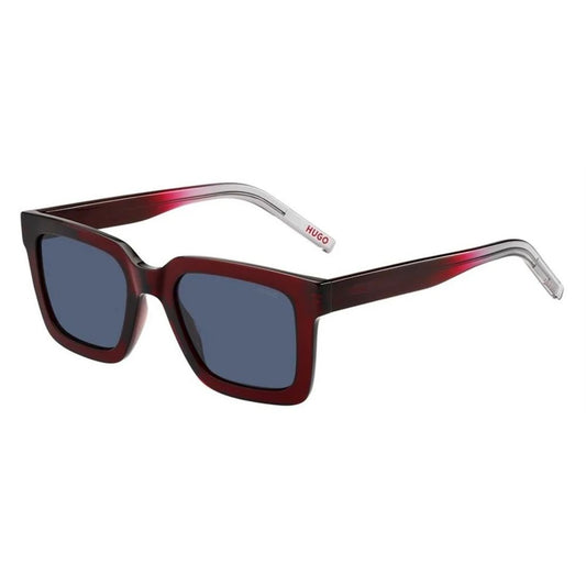 Hugo Boss Men's Sunglasses – Black Acetate Frame, Grey Lenses