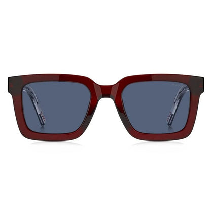 Hugo Boss Men's Sunglasses – Black Acetate Frame, Grey Lenses