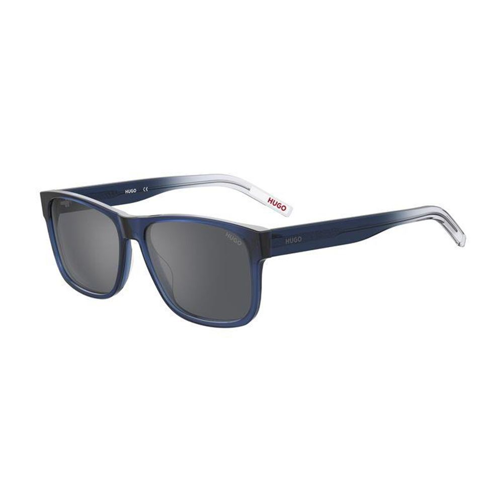 Hugo Boss Multicolor Sunglasses – Red Acetate Frame, Polarized Lenses