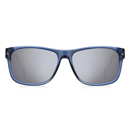 Hugo Boss Multicolor Sunglasses – Red Acetate Frame, Polarized Lenses