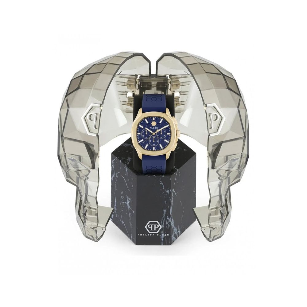 Philipp Plein Blue Synthetic Bracelet Watch - Bold Luxury Redefined