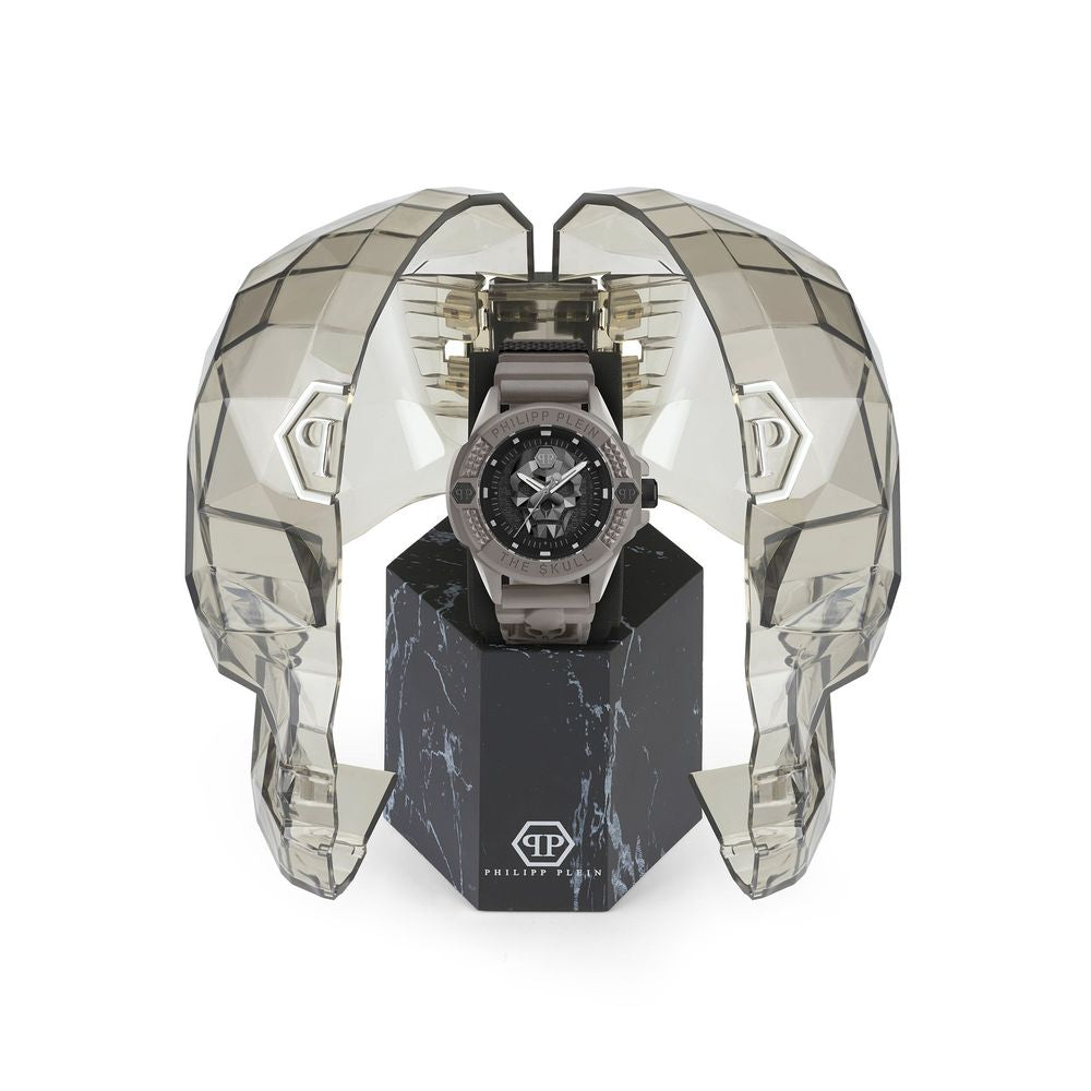 Philipp Plein Black Synthetic Sport Watch - Bold Luxury Timepiece